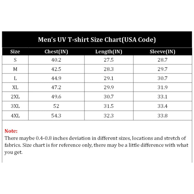 Long Sleeve T-Shirt UV Protection Men